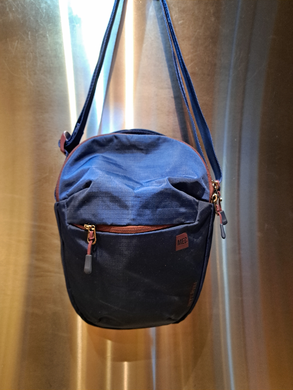 MEC Navy Crossbody Shoulder Bag for Men